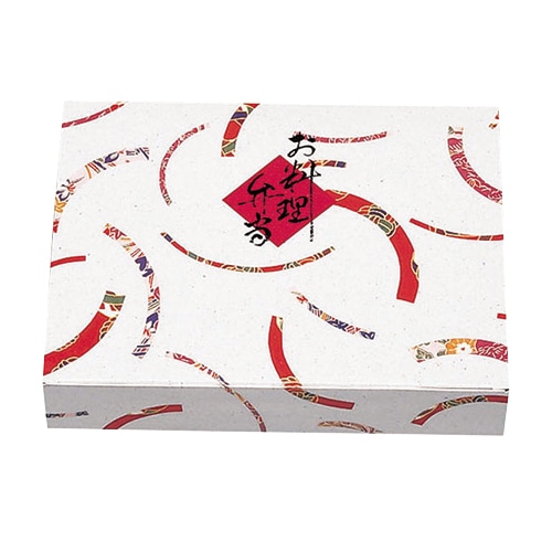 エフピコチューパ 仕出し弁当容器 紙ボックス 一体型 70-55 てまり 50枚/袋(ご注文単位6袋)【直送品】