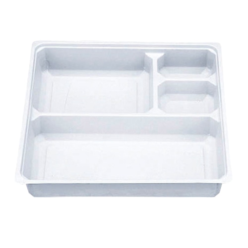 エフピコチューパ 仕出し弁当容器 紙ボックス 中仕切 65-65 A-1 白 50枚/袋(ご注文単位6袋)【直送品】