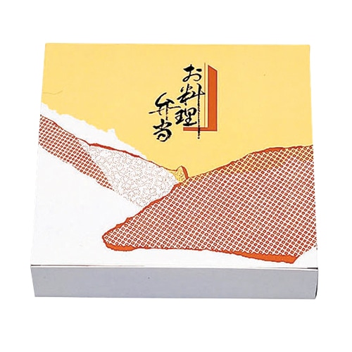 エフピコチューパ 仕出し弁当容器 紙ボックス 一体型 65-65 かのこ 50枚/袋(ご注文単位6袋)【直送品】