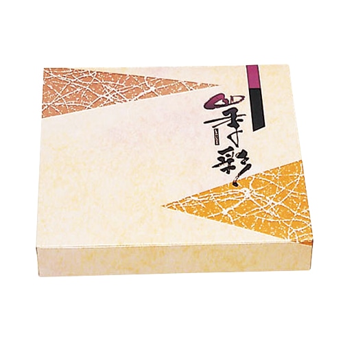 エフピコチューパ 仕出し弁当容器 紙ボックス 一体型 80-80 四季の彩 50枚/袋(ご注文単位6袋)【直送品】