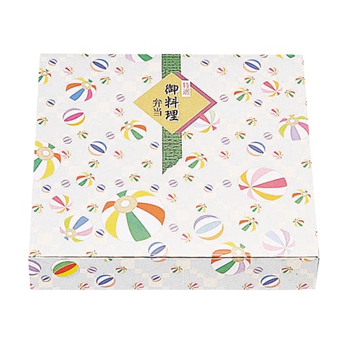 エフピコチューパ 仕出し弁当容器 紙ボックス 一体型 70-70 紙風船 50枚/袋(ご注文単位6袋)【直送品】