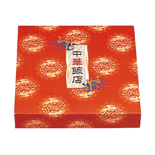 エフピコチューパ 仕出し弁当容器 紙ボックス 一体型 70-70 中華飯店 50枚/袋(ご注文単位6袋)【直送品】
