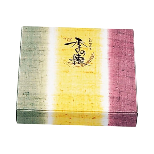 エフピコチューパ 仕出し弁当容器 紙ボックス 一体型 70-70 季の懐 50枚/袋(ご注文単位6袋)【直送品】