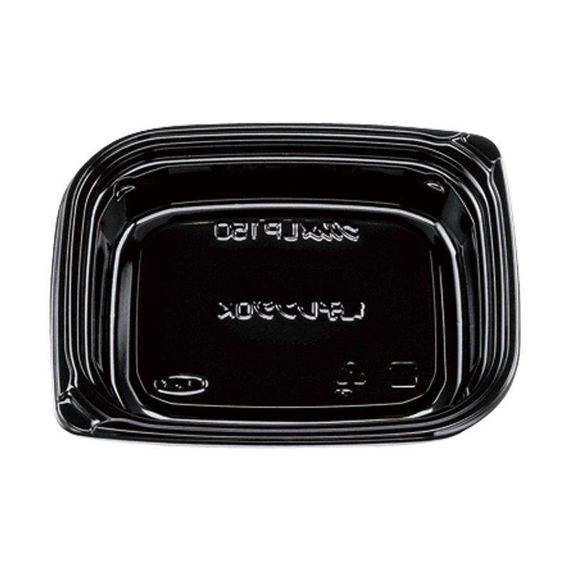 エフピコチューパ 惣菜容器 グルメ LP150 本体 黒 100枚/袋