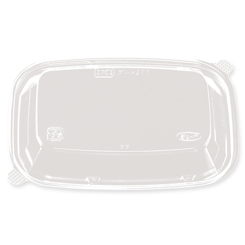 エフピコチューパ 惣菜容器 グルメ 200 OPS 蓋 100枚/袋