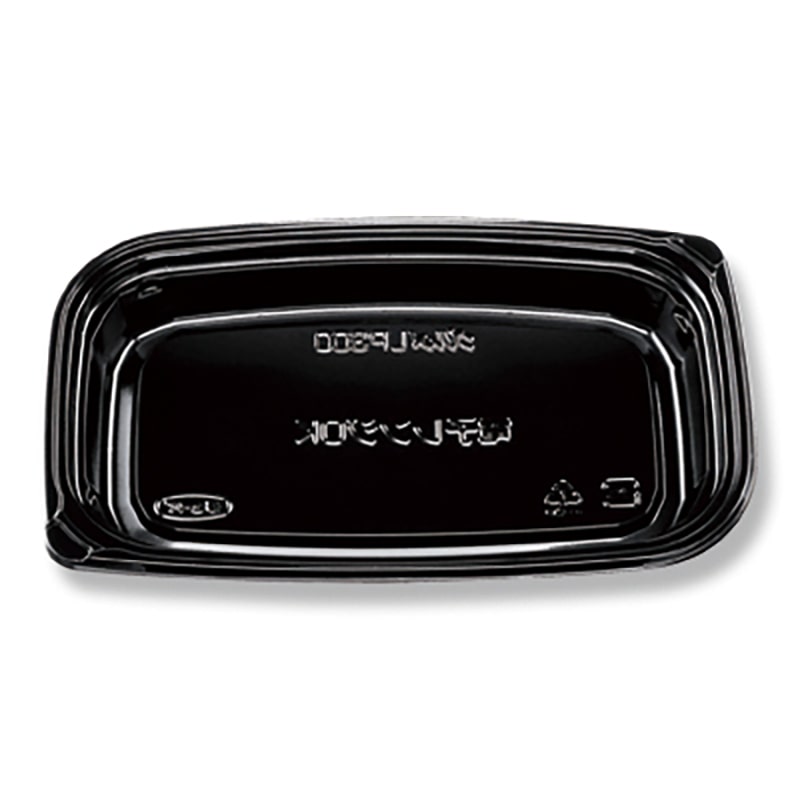 エフピコチューパ 惣菜容器 グルメ LP300 本体 黒 100枚/袋