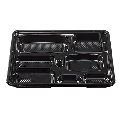 エフピコチューパ 弁当容器 W-209 共蓋セット 庄内 20セット/袋(ご注文単位8袋)【直送品】