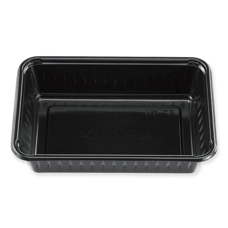 エフピコチューパ 丼・お重容器 AP角丼 AP-74 本体 黒 50枚/袋