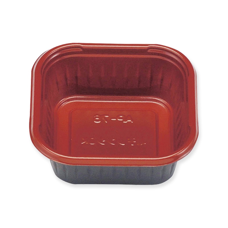 エフピコチューパ 丼・お重容器 AP角丼 AP-76 本体 R/B 50枚/袋