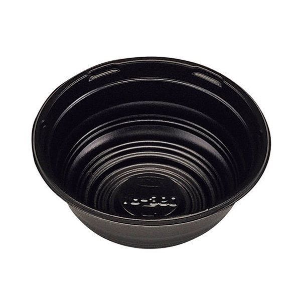 エフピコチューパ 丼容器　AP丼　本体 AP-360 黒 50枚/袋（ご注文単位24袋）【直送品】