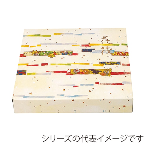 エフピコチューパ 仕出し弁当容器　紙ボックス　一体型 80-80 はな筏 50枚/袋（ご注文単位6袋）【直送品】