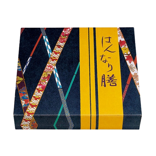 エフピコチューパ 仕出し弁当容器 紙ボックス 一体型 70-70 はんなり膳 50枚/袋(ご注文単位6袋)【直送品】