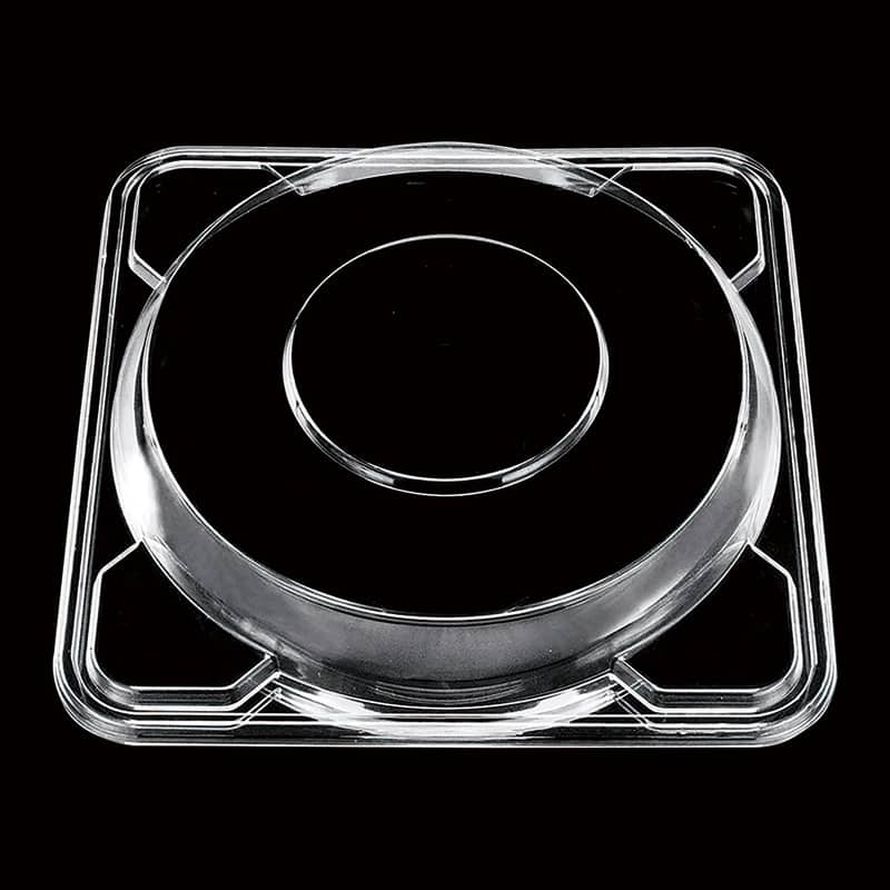 エフピコチューパ オードブル容器 オードブル角丸455 透明蓋 CP530965 10枚/袋（ご注文単位8袋）【直送品】