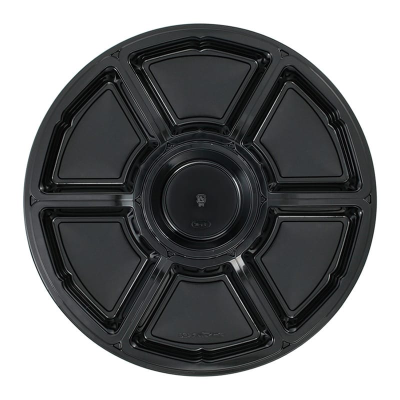 エフピコチューパ オードブル容器 オードブル丸465 本体 黒 CP530970 10枚/袋（ご注文単位8袋）【直送品】