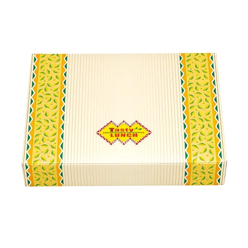 エフピコチューパ 仕出し弁当容器　紙ボックス　一体型 70-55 テイスティー 50枚/袋（ご注文単位6袋）【直送品】