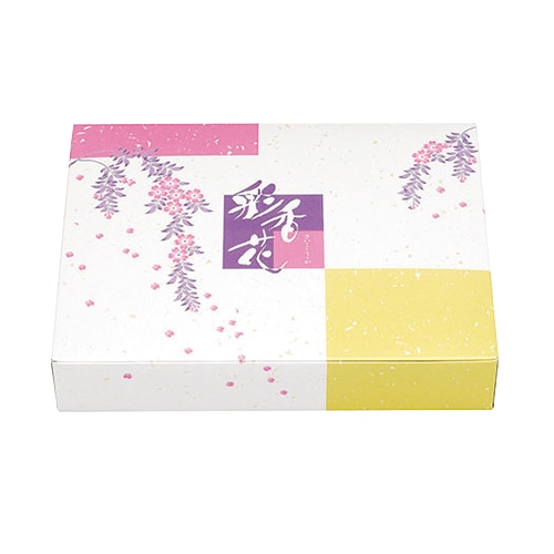 エフピコチューパ 仕出し弁当容器　紙ボックス　一体型 70-55 彩香花 50枚/袋（ご注文単位6袋）【直送品】