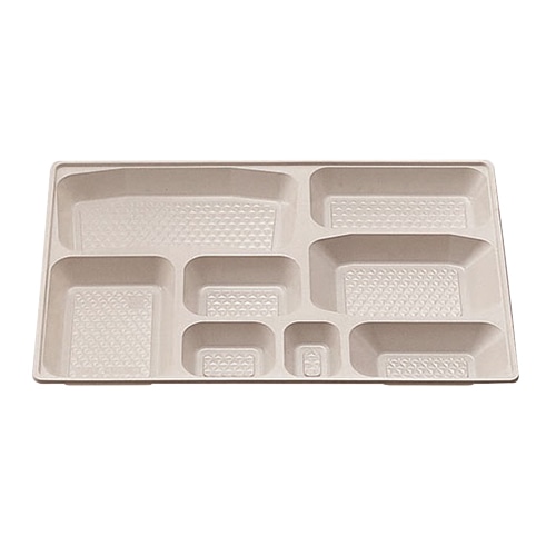 エフピコチューパ 仕出し容器　W・料亭中仕切　79-A  クリーム 20枚/袋（ご注文単位4袋）【直送品】