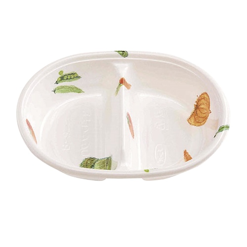 エフピコチューパ 弁当容器　ミニ-2-B　本体  野菜 50枚/袋（ご注文単位16袋）【直送品】