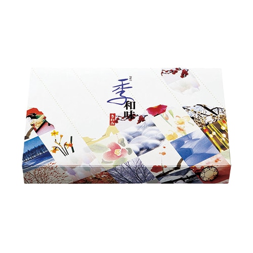 エフピコチューパ 仕出し弁当容器 紙ボックス 一体型 90-60 季和味 50枚/袋(ご注文単位6袋)【直送品】