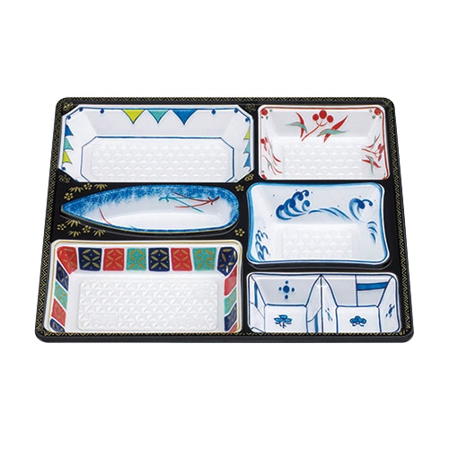 エフピコチューパ 仕出し容器 W・料亭中仕切 73-B 白磁 20枚/袋(ご注文単位8袋)【直送品】