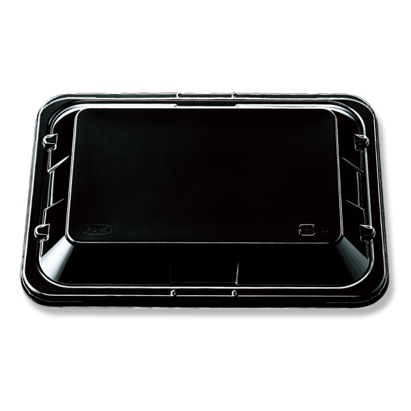 エフピコチューパ 弁当容器 CR-1 透明 嵌合蓋 50枚/袋