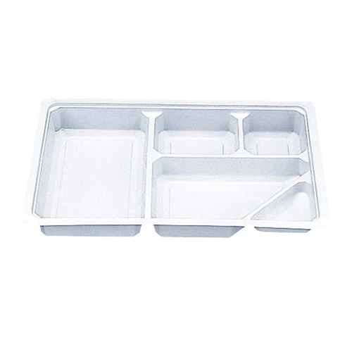 エフピコチューパ 仕出し弁当容器 紙ボックス 中仕切 90-60 白 50外箱/袋(ご注文単位6袋)【直送品】