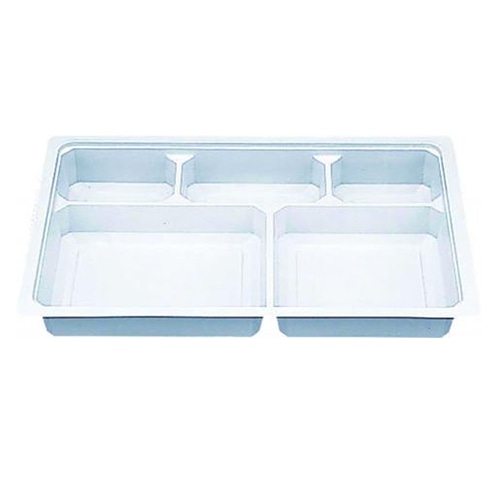 エフピコチューパ 仕出し弁当容器 紙ボックス セパレート 90-60 A 白 50枚/袋(ご注文単位6袋)【直送品】