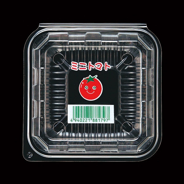 エフピコチューパ ミニトマト容器　VF30R.4H　ミニトマト  CP003050 100枚/袋（ご注文単位15袋）【直送品】