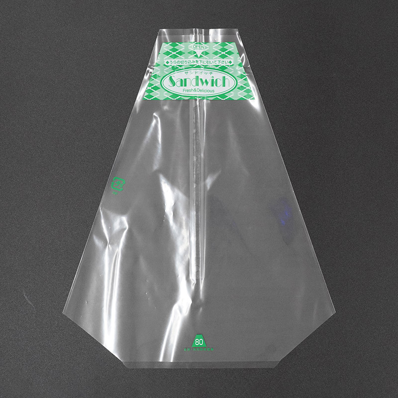 エフピコチューパ CPフレッシュサンド袋 80　Bなし　C  200枚/袋（ご注文単位50袋）【直送品】