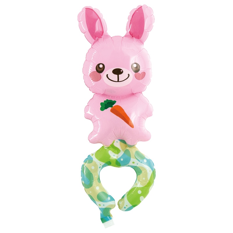 TakaraTec 抱きつきバルーン うでピタフレンズ パッケージ入り ハッピーうさちゃん 1個（ご注文単位10個）【直送品】