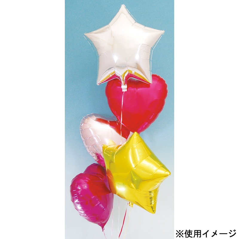 TakaraTec アイブレックスバルーン スウィートハート14インチ メタリックレッド パッケージ入り 0201511401 1個(ご注文単位5個)【直送品】