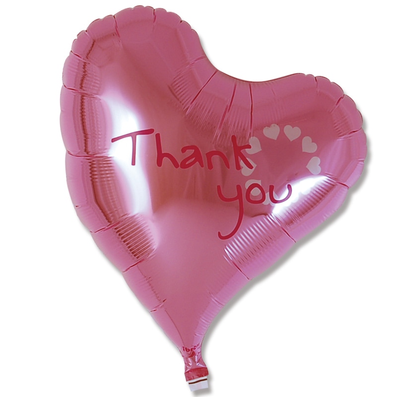 TakaraTec アイブレックスバルーン サンキュー ピンク パッケージ入り 0201513406 1個(ご注文単位5個)【直送品】