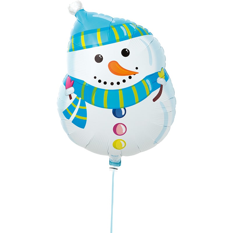 TakaraTec アイブレックスバルーン 雪だるま パッケージ入り 0201514507 1個（ご注文単位5個）【直送品】