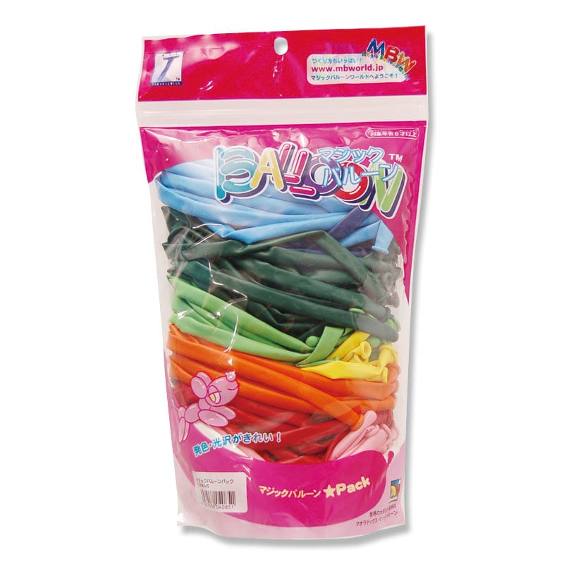 TakaraTec マジックバルーン 100本入 0703020016 1袋（ご注文単位1袋）【直送品】