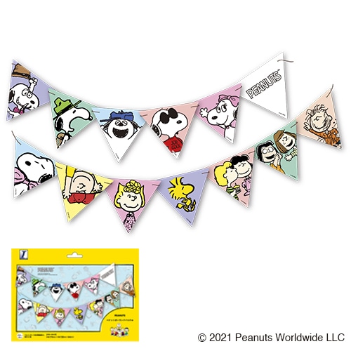 TakaraTec ペーパーガーランド ペナントガーランド パステル  0521040002 1個（ご注文単位1個）【直送品】