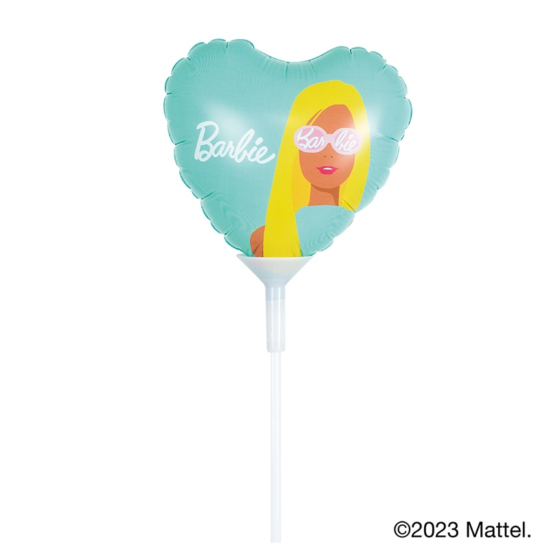 TakaraTec スティックバルーン BARBIE カジュアルグリーン 0701014002 1本(ご注文単位10本)【直送品】