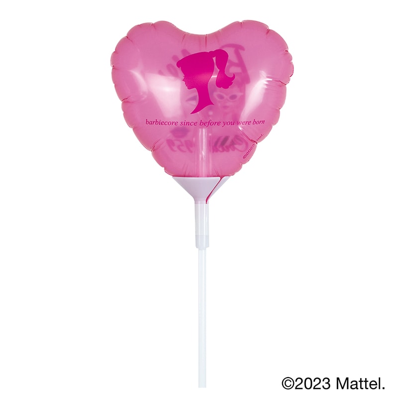 TakaraTec スティックバルーン BARBIE シルエットピンク 0701014004 1本(ご注文単位10本)【直送品】
