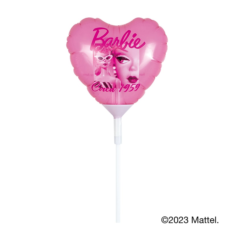 TakaraTec スティックバルーン BARBIE シルエットピンク 0701014004 1本(ご注文単位10本)【直送品】