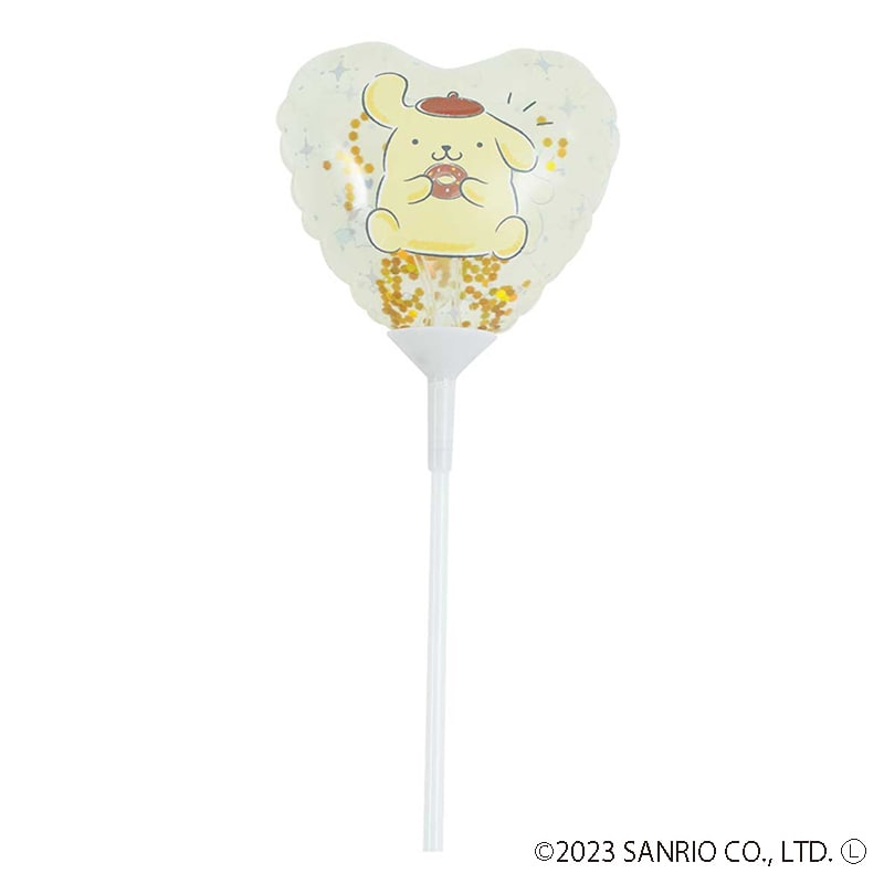 TakaraTec サンリオキャラクターズ スティックバルーン ポムポムプリン 0701070001 1パック(ご注文単位1パック)【直送品】