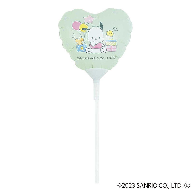 TakaraTec サンリオキャラクターズ　スティックバルーン ポチャッコ 0701070003 1パック（ご注文単位1パック）【直送品】