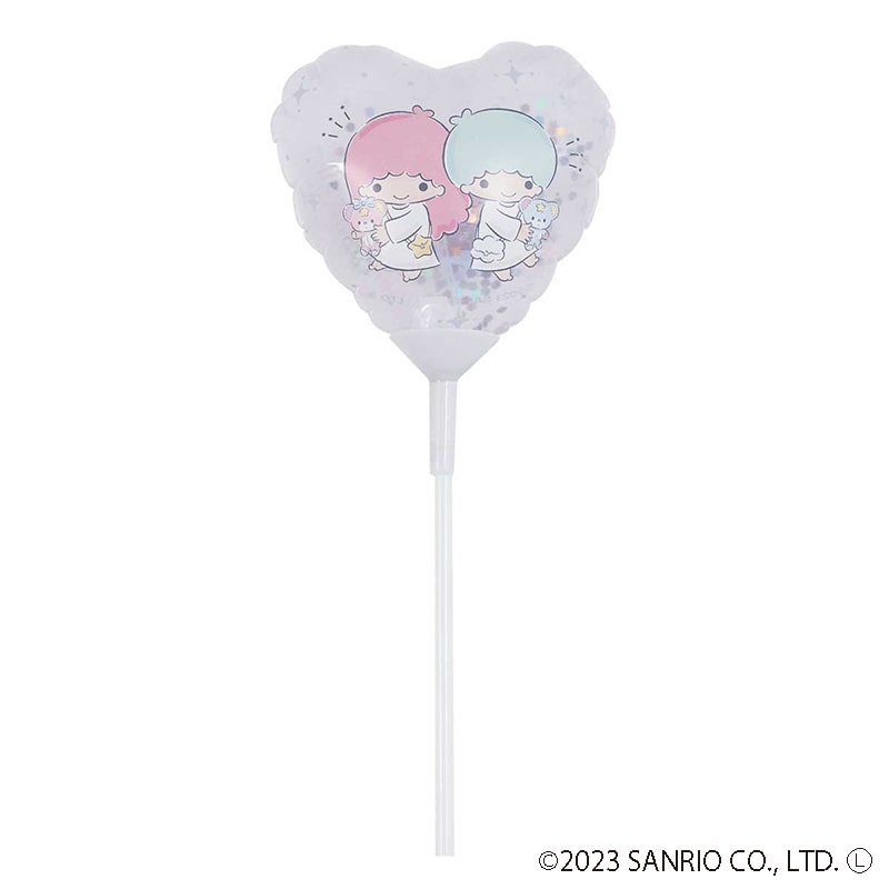 TakaraTec サンリオキャラクターズ スティックバルーン リトルツインスターズ 0701070005 1パック(ご注文単位1パック)【直送品】