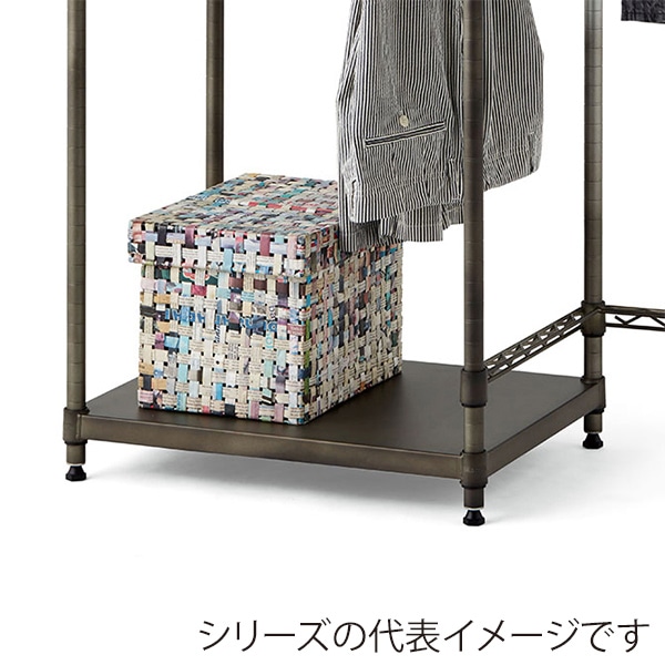 エレクター シェルフパーツ ベーシック ソリッドシェルフ ヴィンテージエディション W600×D450mm シルバー 1枚(ご注文単位1枚)【直送品】