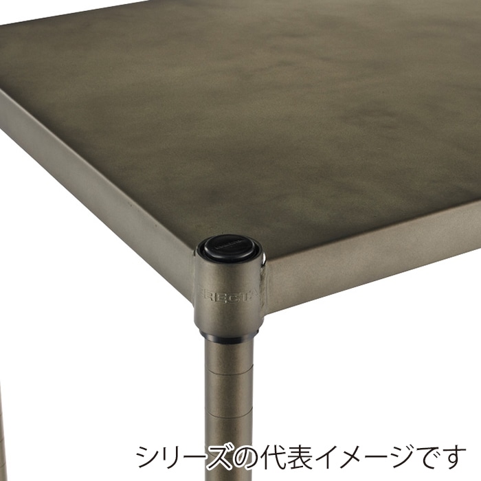 エレクター シェルフパーツ ベーシック ソリッドシェルフ ヴィンテージエディション W900×D450mm シルバー 1枚(ご注文単位1枚)【直送品】