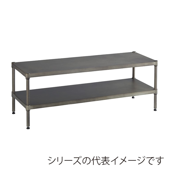 エレクター シェルフパーツ ベーシック ソリッドシェルフ ヴィンテージエディション W1200×D450mm シルバー 1枚(ご注文単位1枚)【直送品】