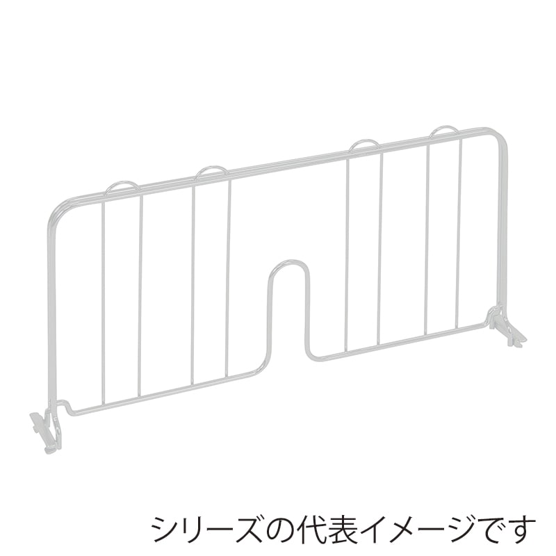 エレクター シェルフパーツ　ベーシック　ディバイダー 350mm用　ホワイト　2枚入  1セット（ご注文単位1セット）【直送品】