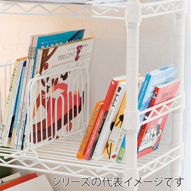 エレクター シェルフパーツ ベーシック ディバイダー 350mm用 クローム 2枚入 1セット(ご注文単位1セット)【直送品】