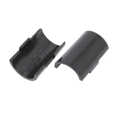 エレクター シェルフパーツ　ベーシック　テーパードスリーブ カラーポール用　ブラック  1セット（ご注文単位1セット）【直送品】