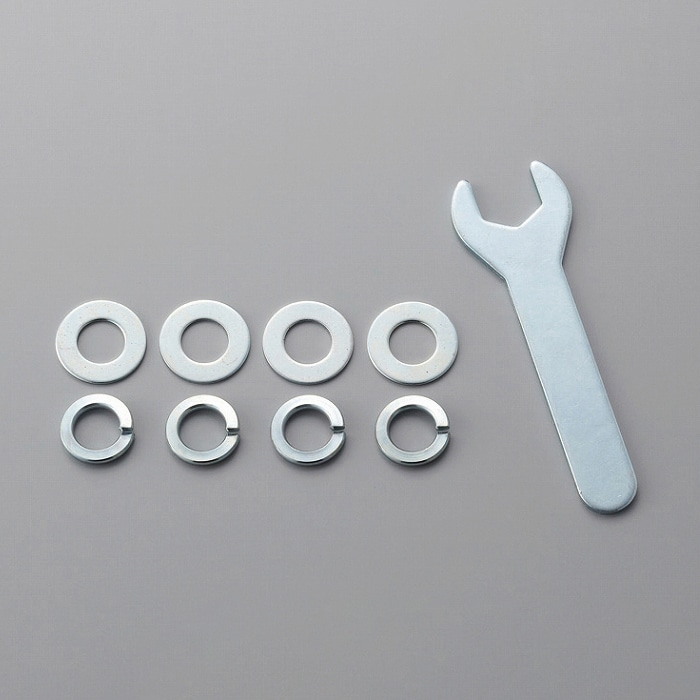 エレクター シェルフパーツ　ベーシック　エラストマーキャスター ストッパー付　75mm　2個入  1セット（ご注文単位1セット）【直送品】