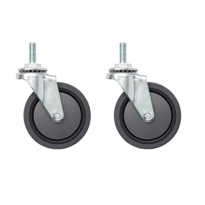 エレクター シェルフパーツ　ベーシック　エラストマーキャスター 75mm　2個入  1セット（ご注文単位1セット）【直送品】