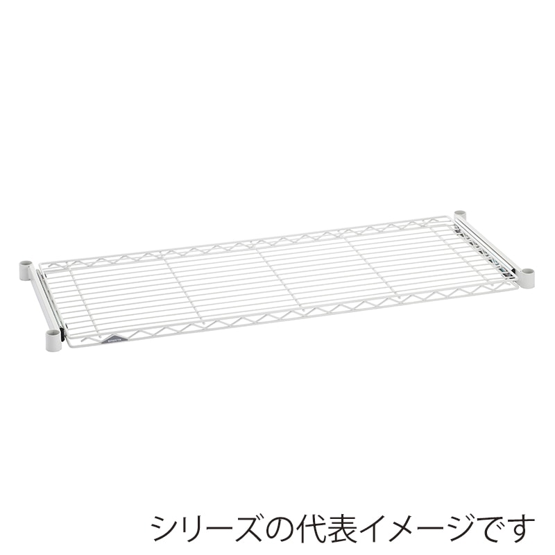 エレクター シェルフパーツ ベーシック スライディングシェルフ W900×D450mm ホワイト 1枚(ご注文単位1枚)【直送品】